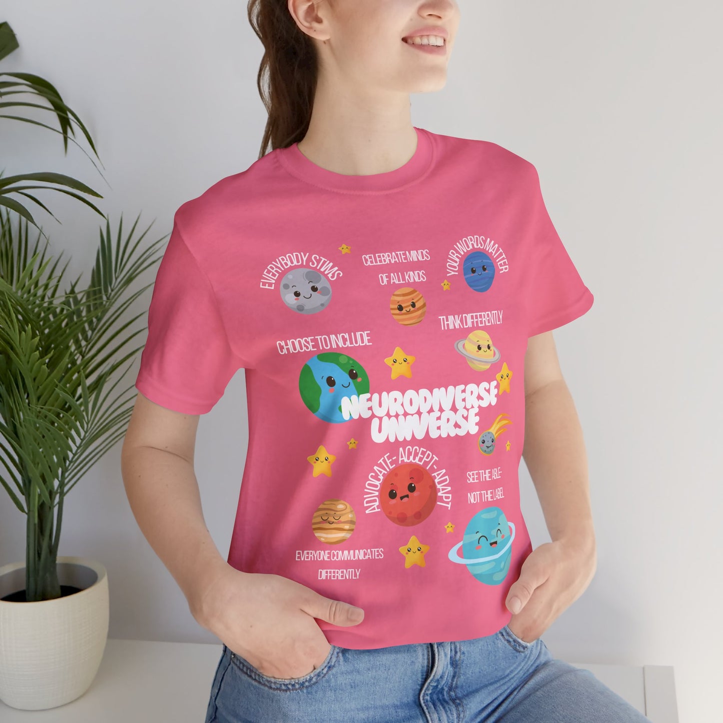 Neurodiverse Universe Shirt | Autism Acceptance Shirt | Mental Health Awareness | Choose to Include Tee