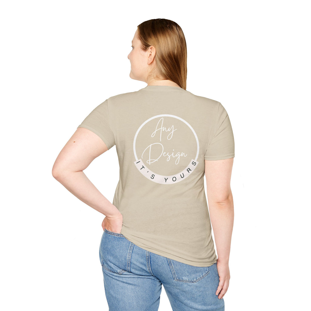 Personalizable Unisex Softstyle T-Shirt- Back Print Only!