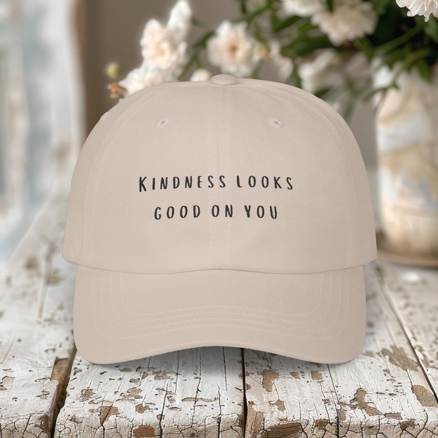 Kindness Looks Good On You Embroidered Hat