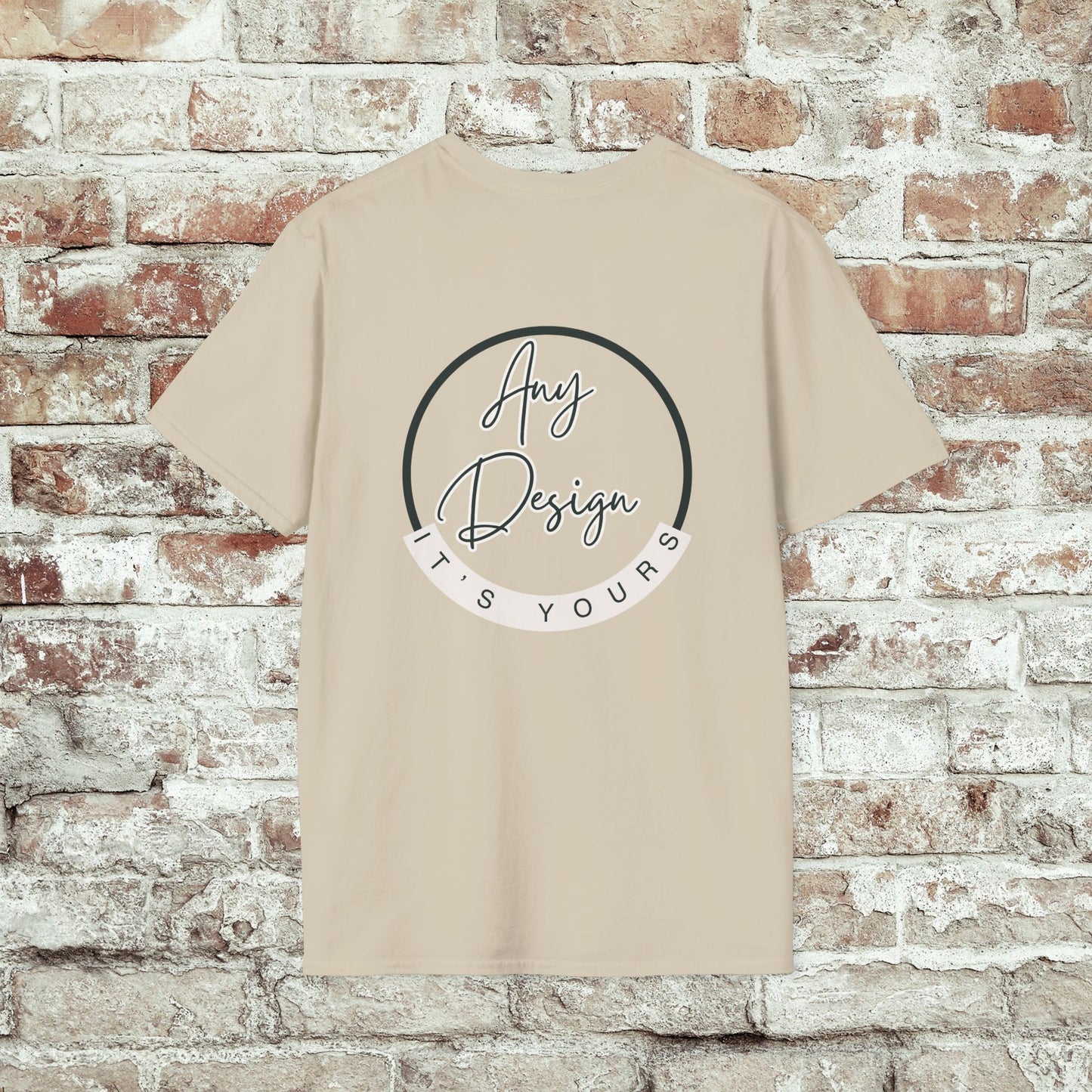 Two Areas- Personalized Unisex Softstyle T-Shirt