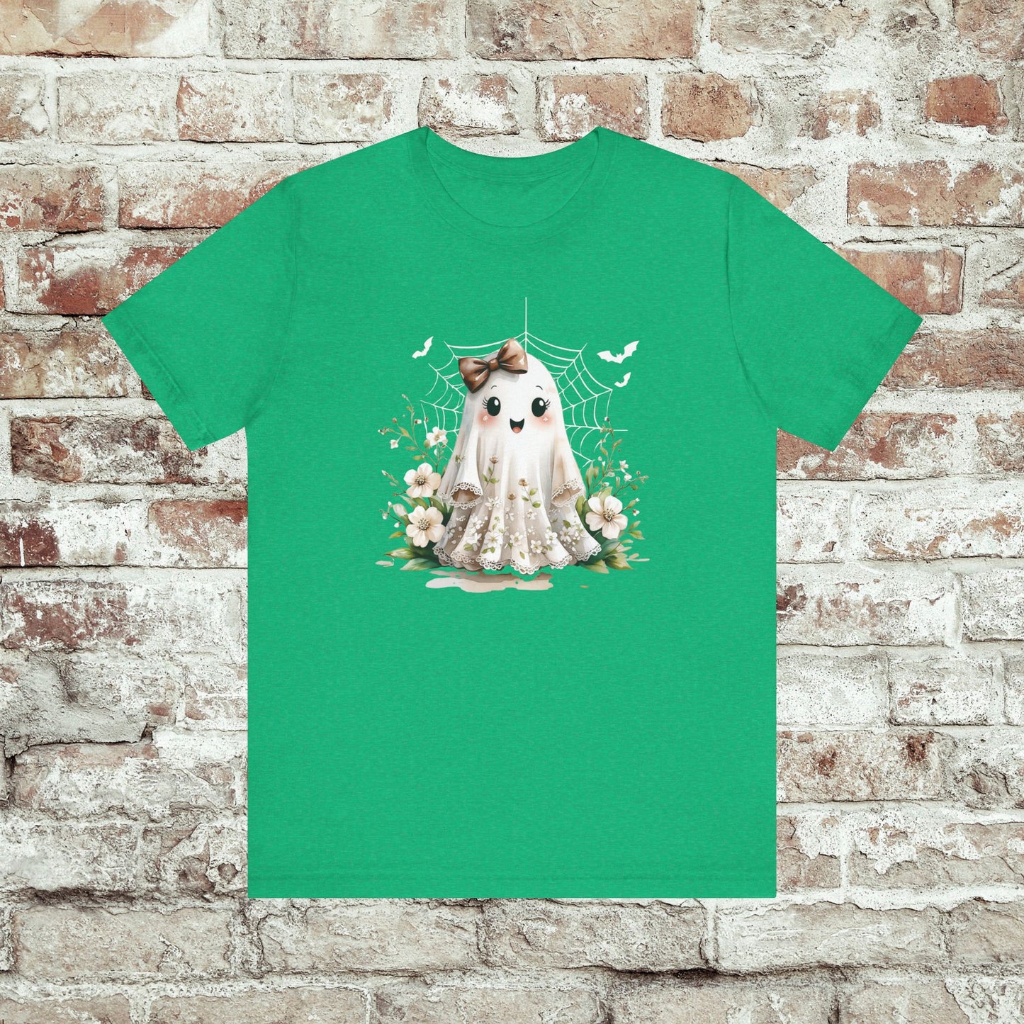 Sweet Spooky Ghost Floral Tee
