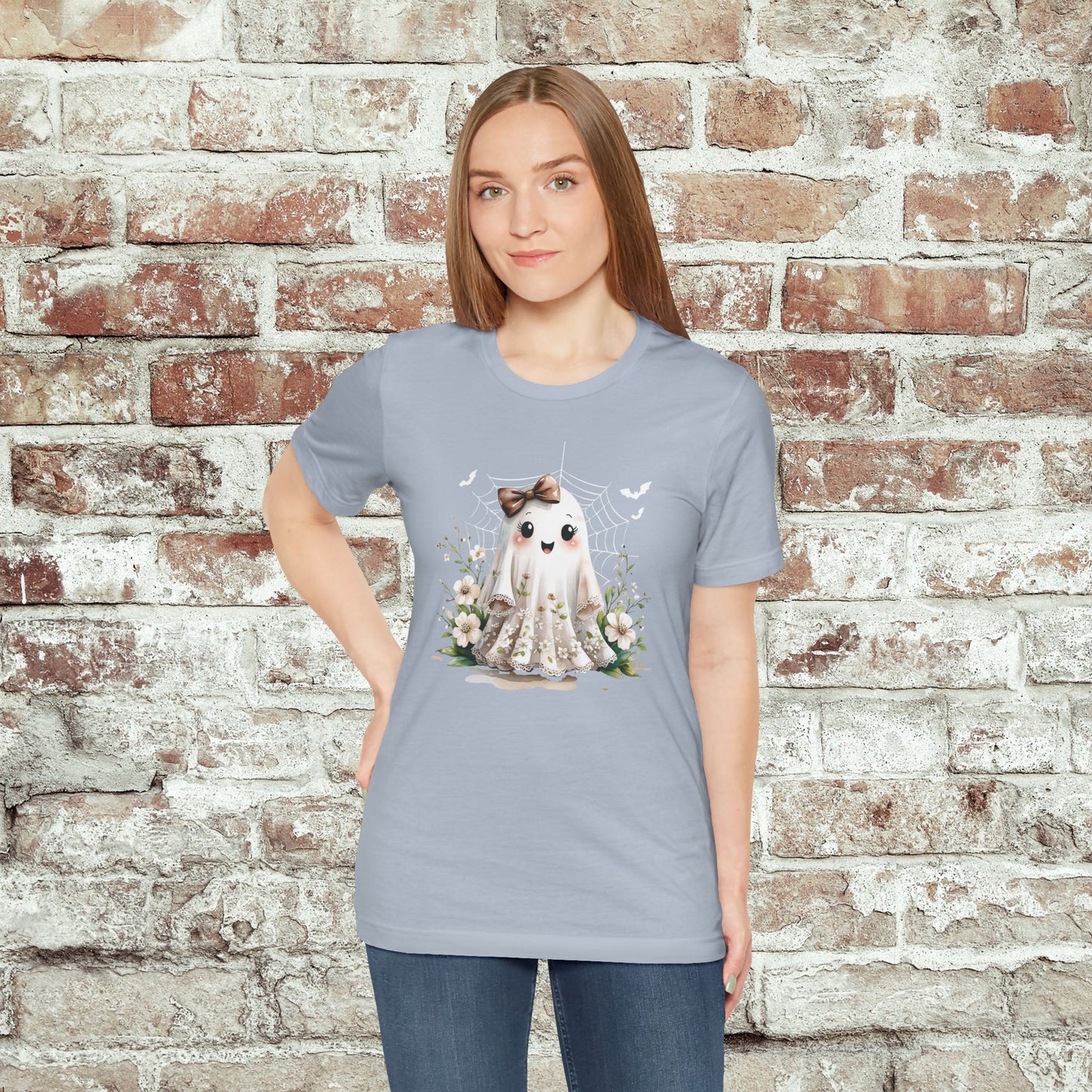 Sweet Spooky Ghost Floral Tee