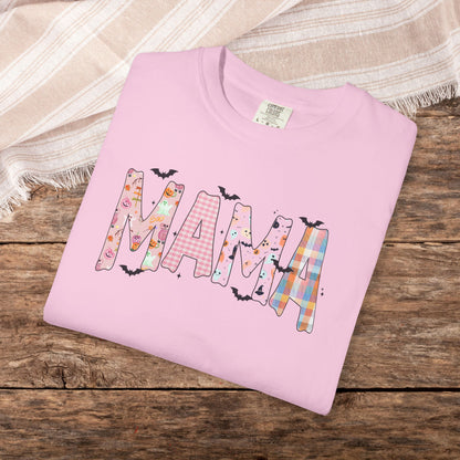 Comfort Colors MAMA Halloween Shirt