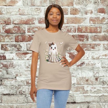 Sweet Spooky Ghost Floral Tee