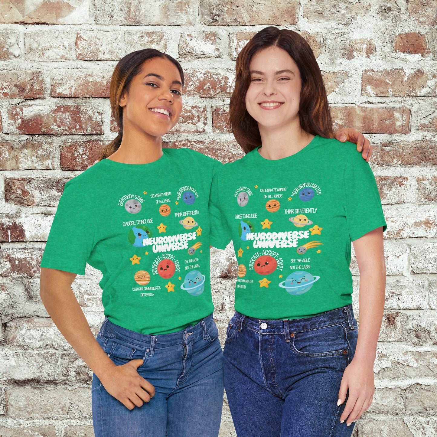 Neurodiverse Universe Shirt | Autism Acceptance Shirt | Mental Health Awareness | Choose to Include Tee