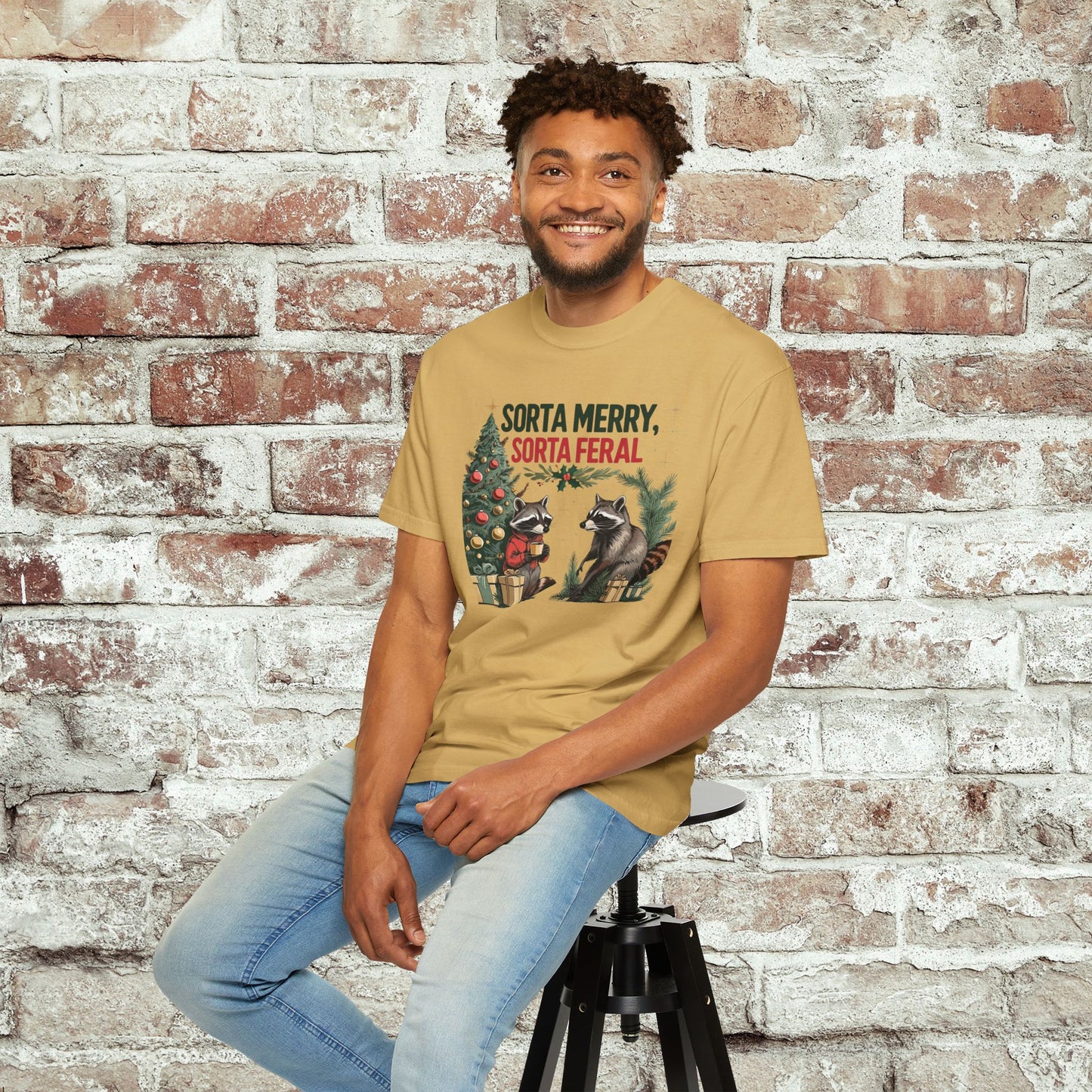 Sorta Merry, Sorta Feral Unisex T-Shirt