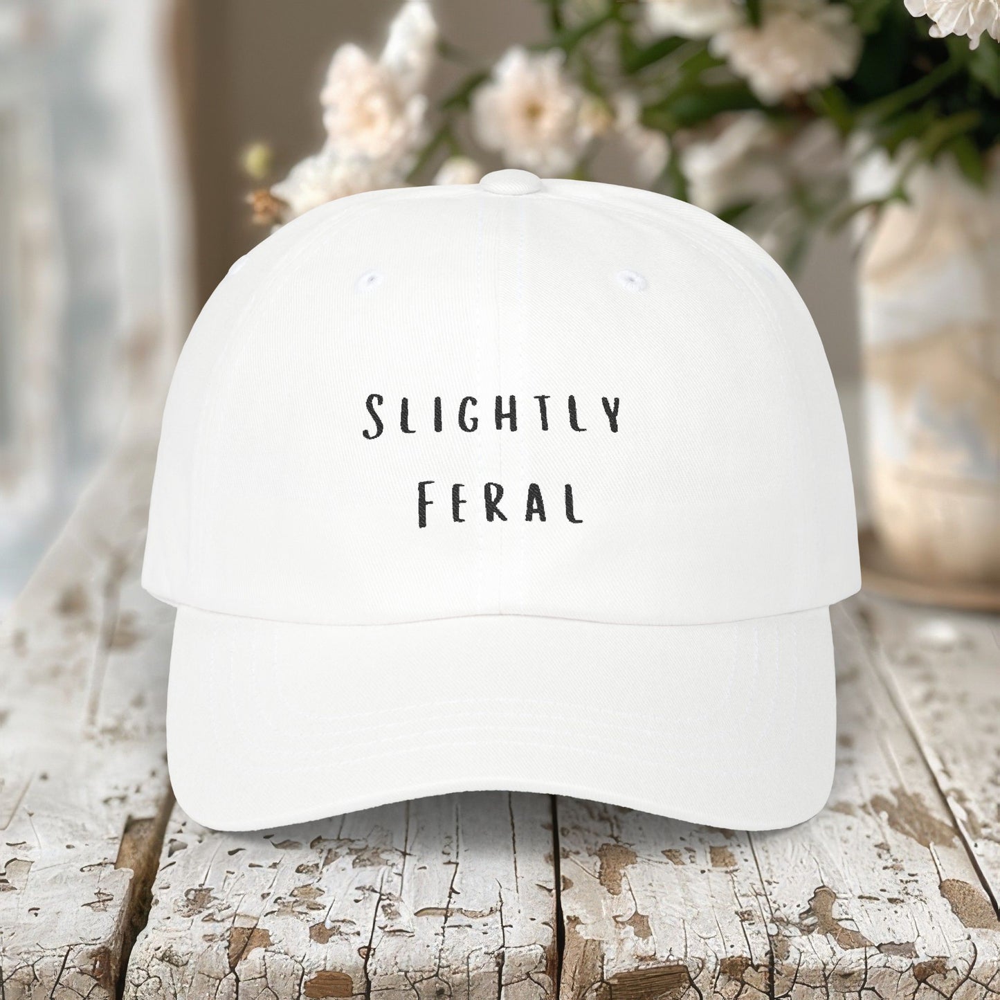 Slightly Feral Dad Cap
