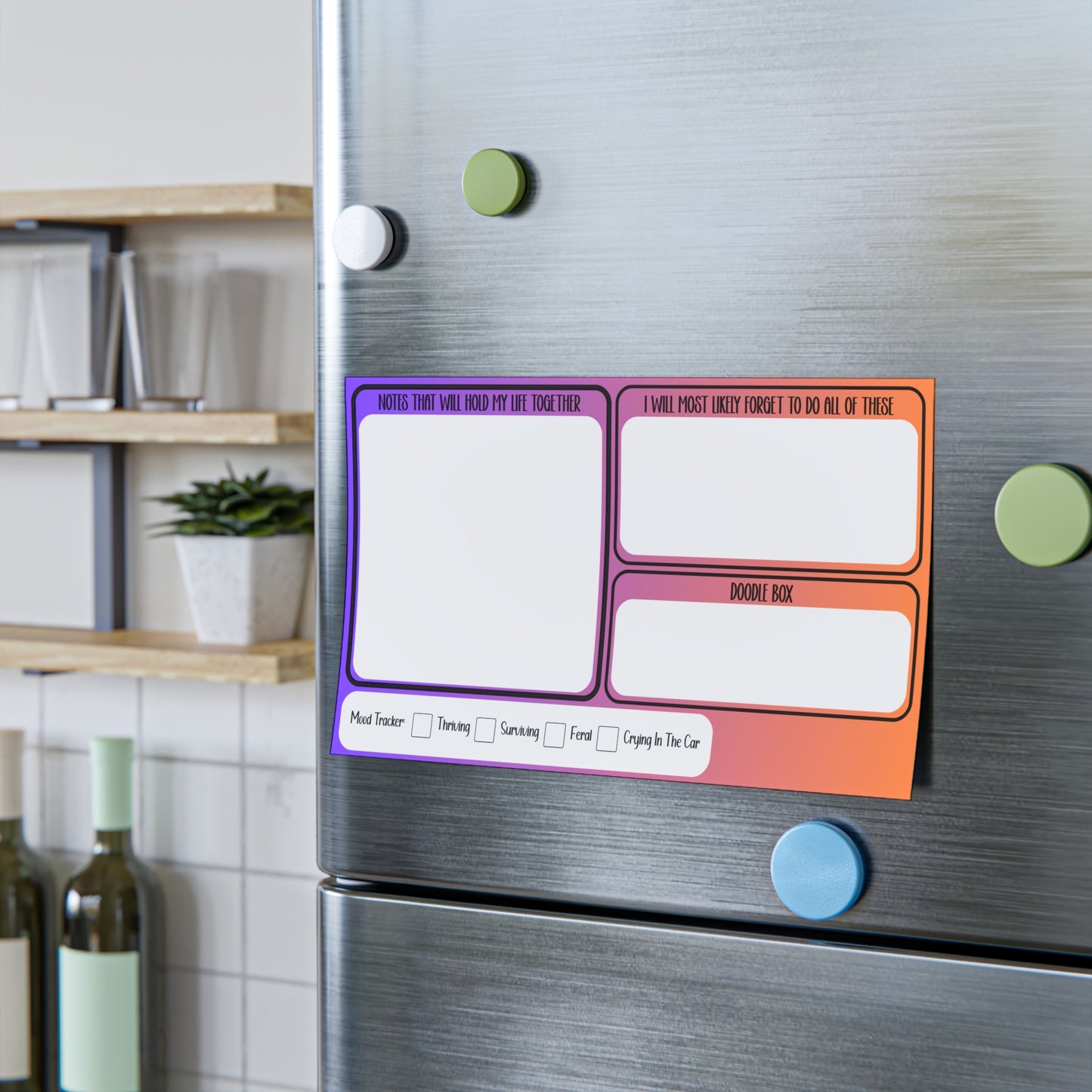 Funny ADHD Post-it® Note Pads for Neurodivergent Minds