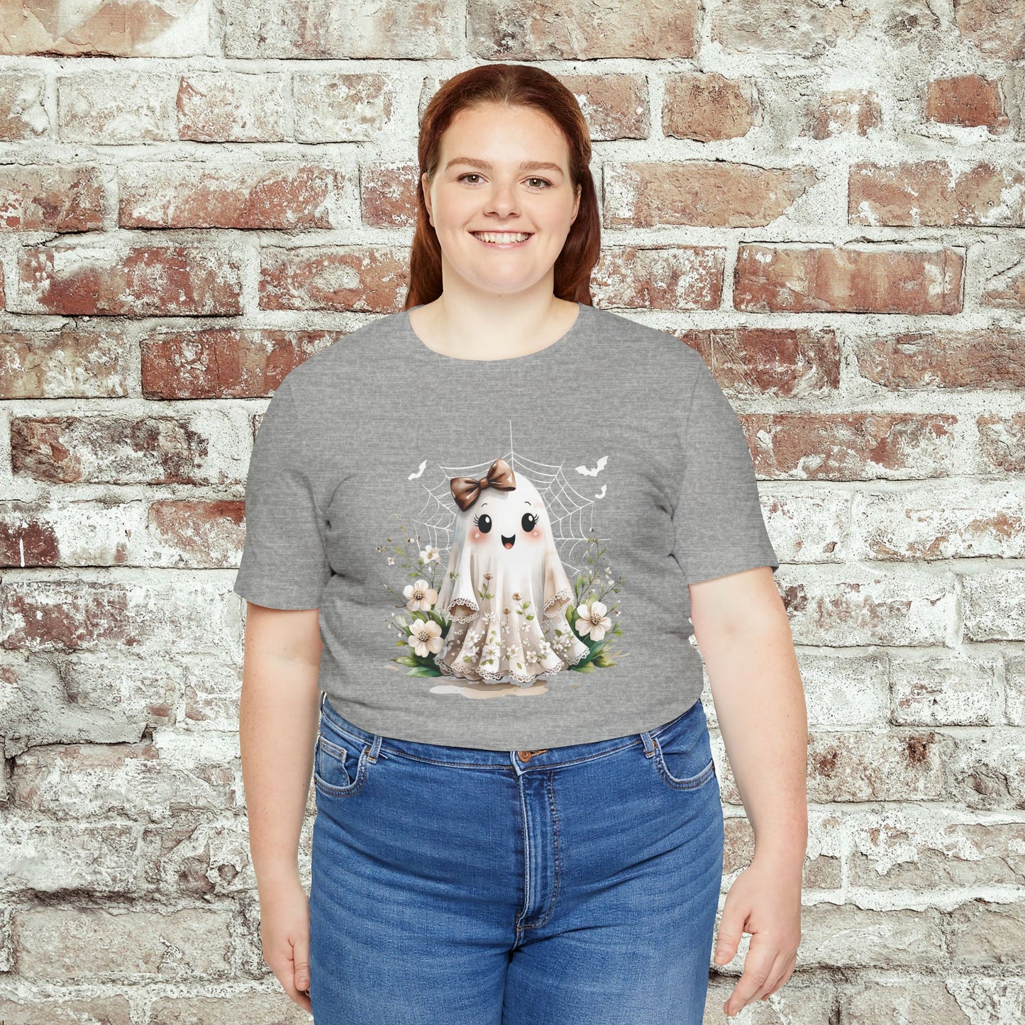 Sweet Spooky Ghost Floral Tee