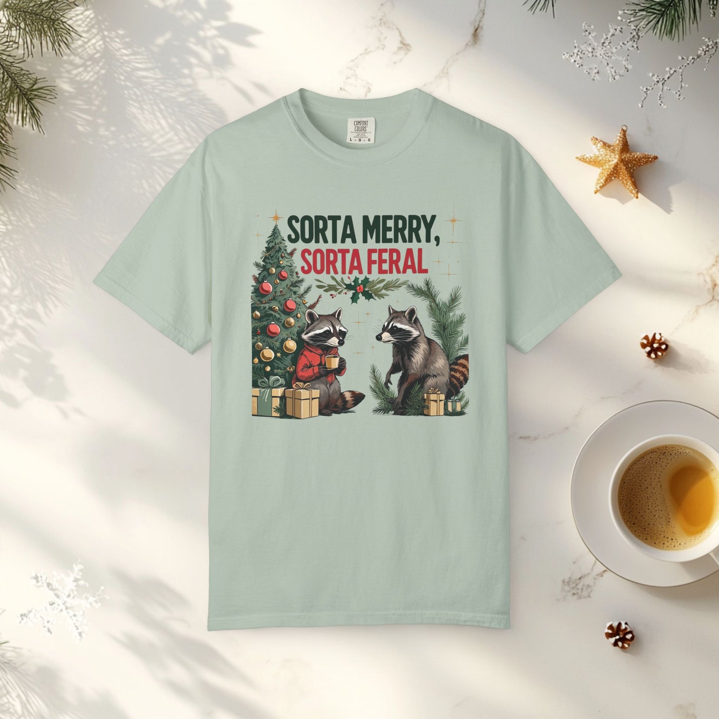 Sorta Merry, Sorta Feral Unisex T-Shirt