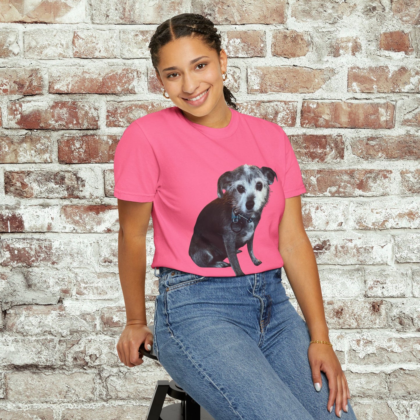 Pet Lover's Photo Comfort Colors Tee