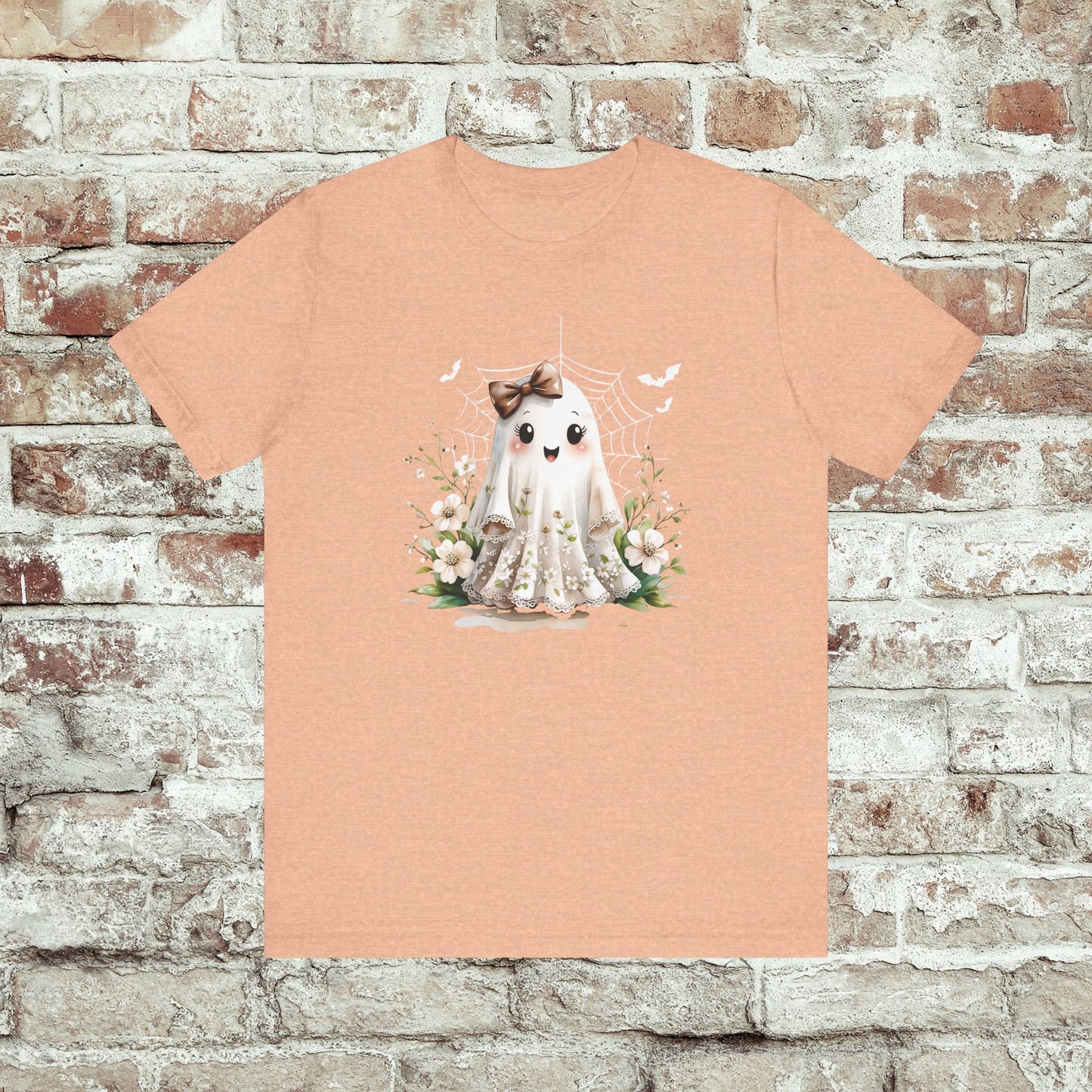 Sweet Spooky Ghost Floral Tee