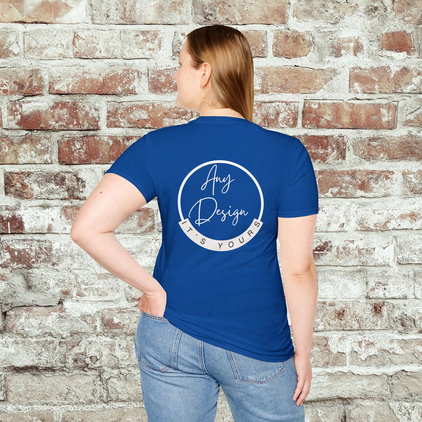Two Areas- Personalized Unisex Softstyle T-Shirt