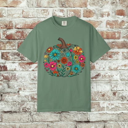 Wildflower Pumpkin T-Shirt