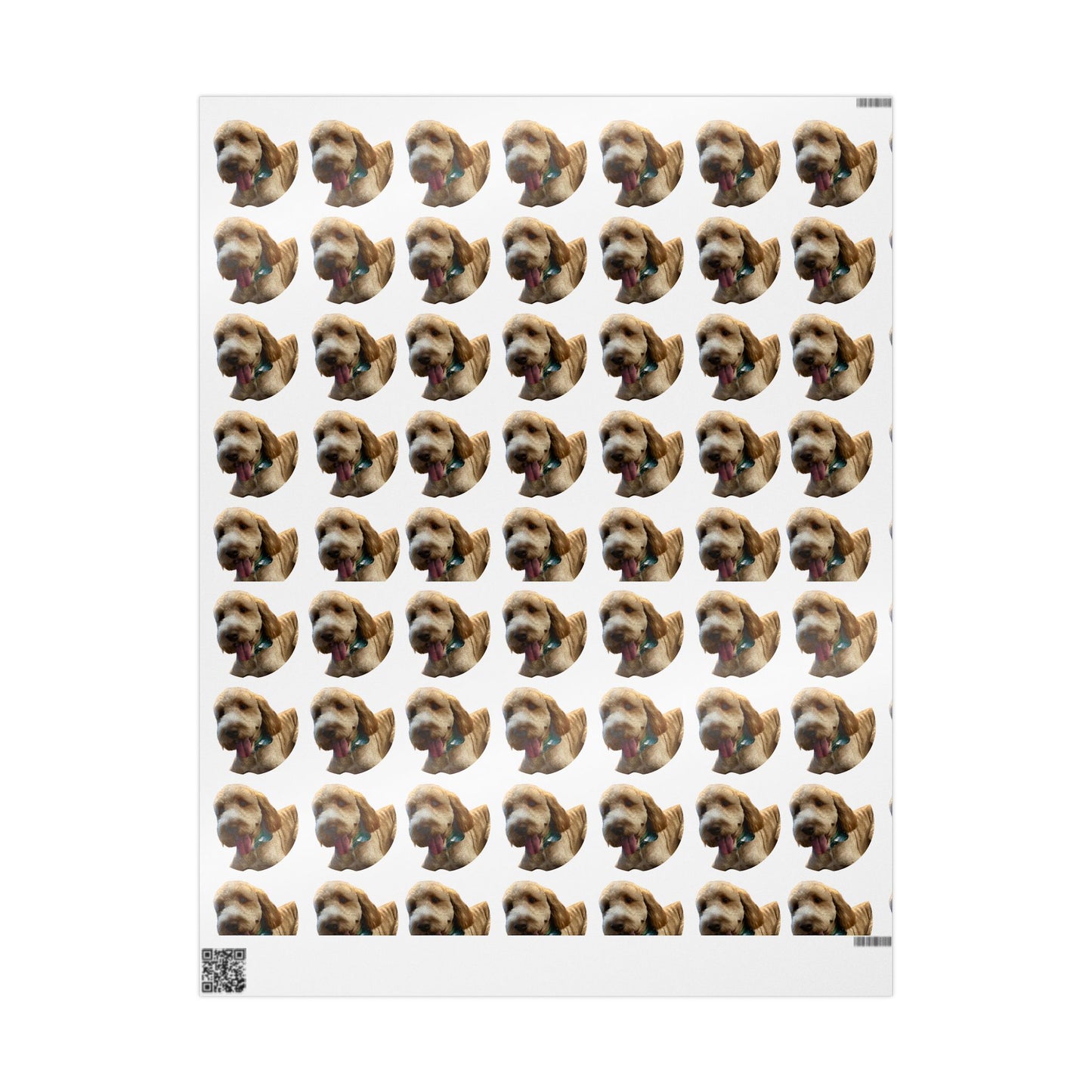 Custom Pet Photo Wrapping Paper with Your Cat, Dog, Hamster, Bird, etc.