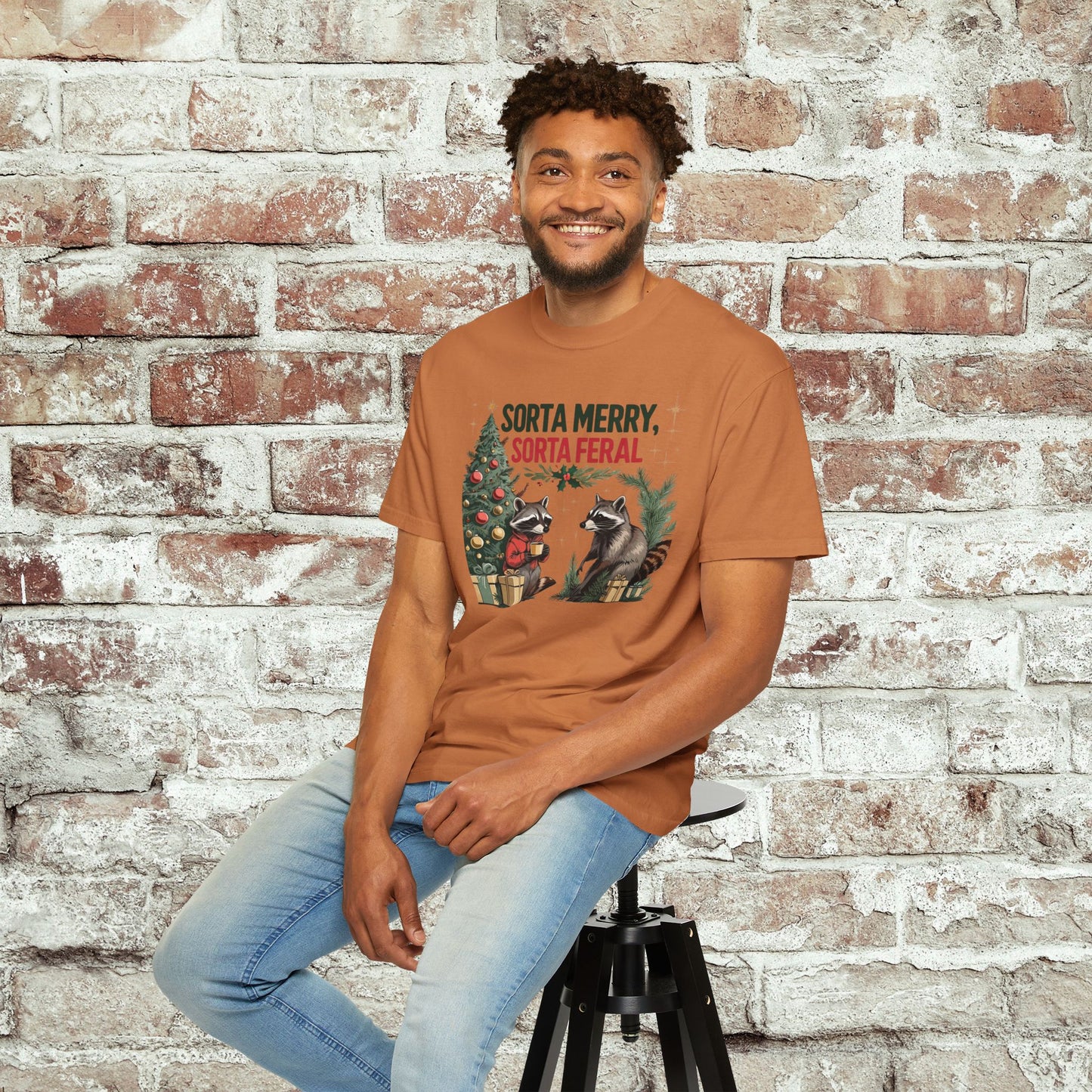 Sorta Merry, Sorta Feral Unisex T-Shirt