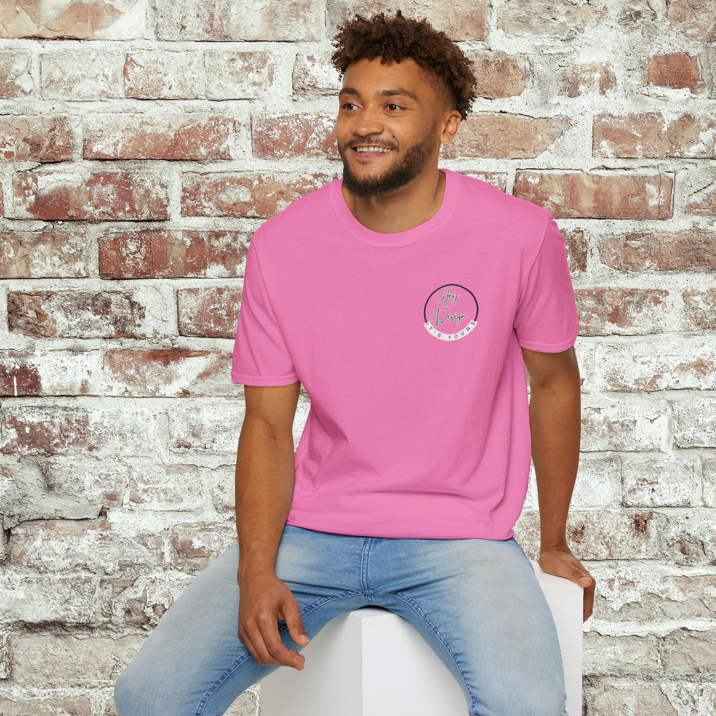 Two Areas- Personalized Unisex Softstyle T-Shirt