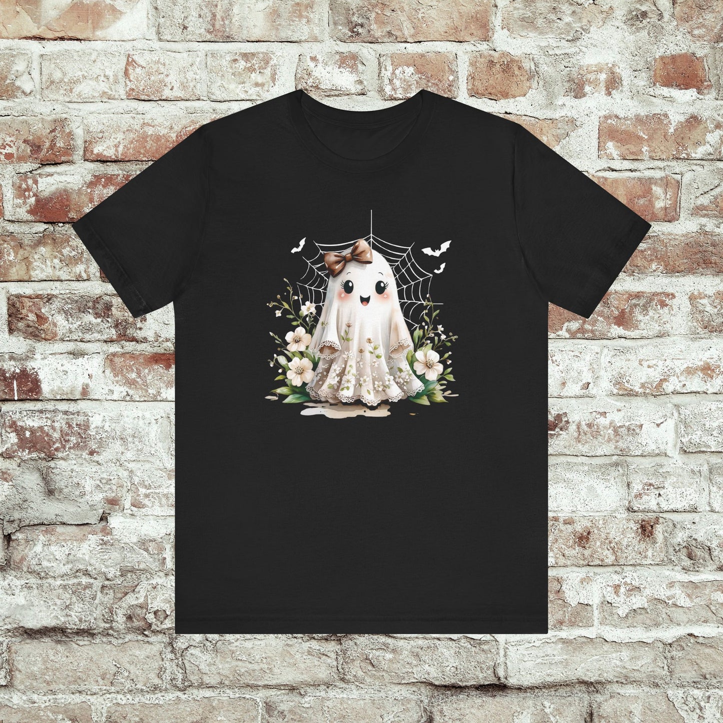 Sweet Spooky Ghost Floral Tee