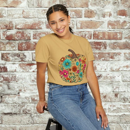 Wildflower Pumpkin T-Shirt