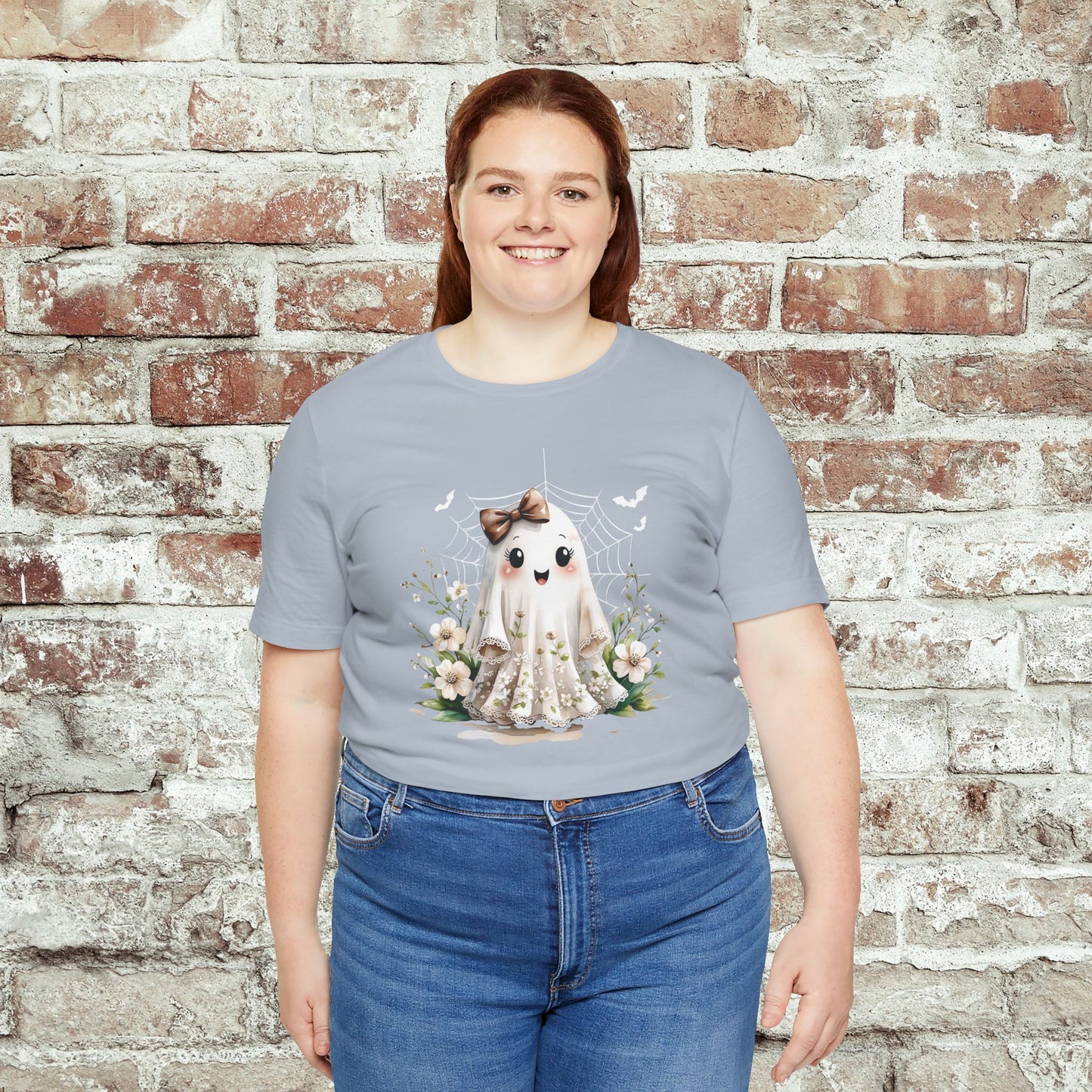 Sweet Spooky Ghost Floral Tee