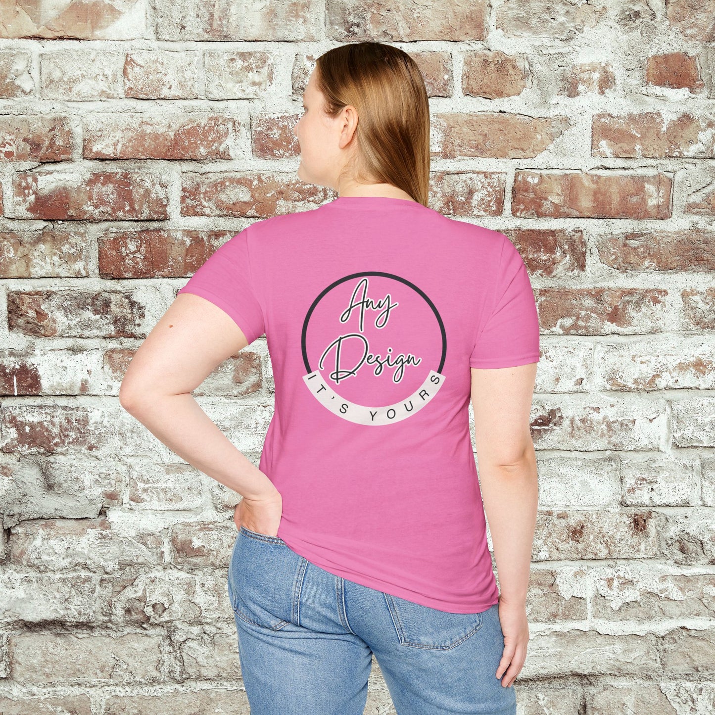 Two Areas- Personalized Unisex Softstyle T-Shirt