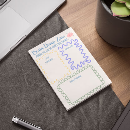 Brain Dump Zone Post-it® Note Pads