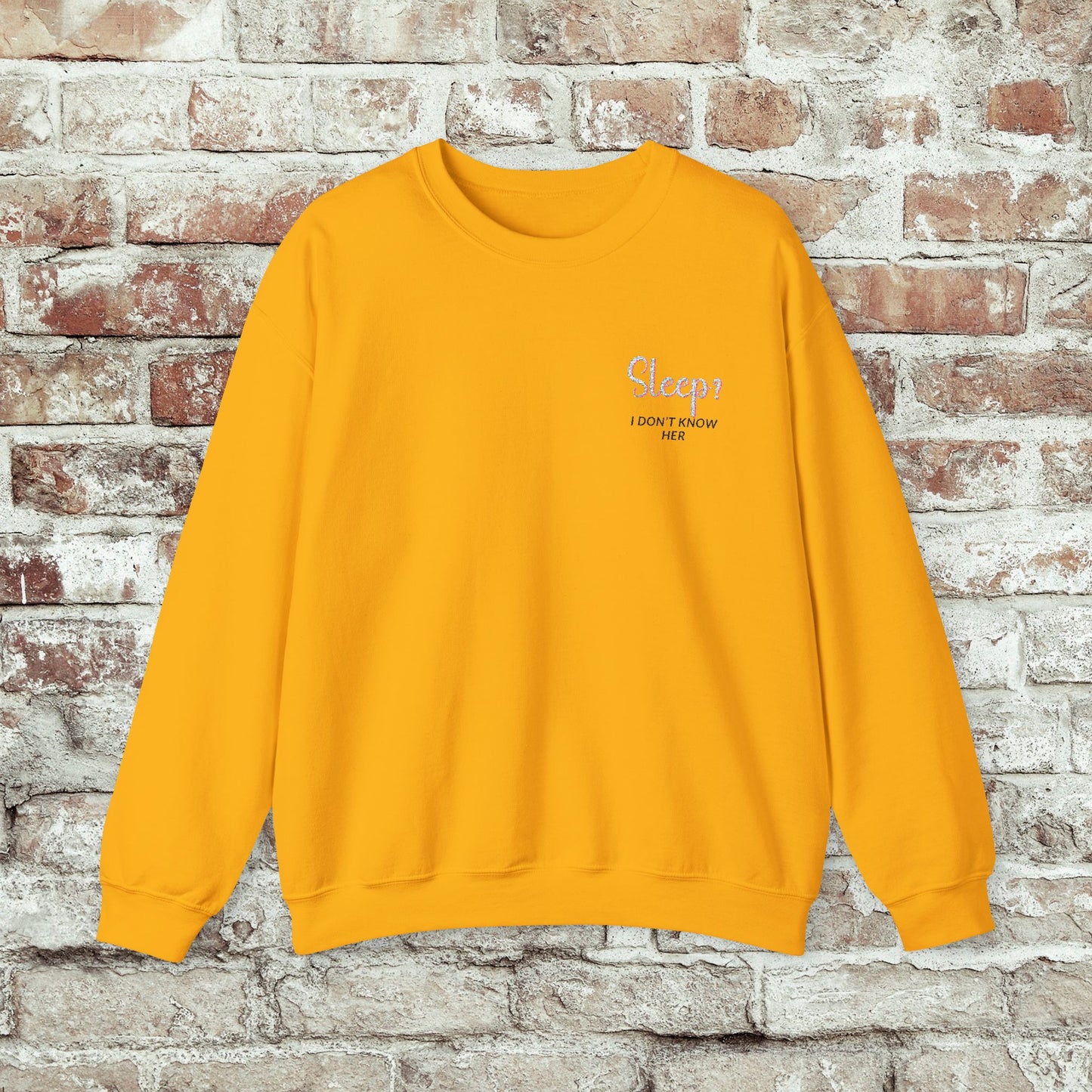 Embroidered Funny Tired Mom Sweatshirt