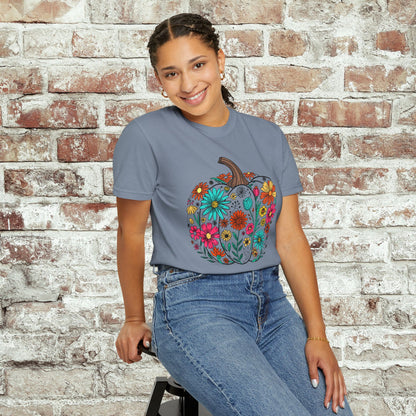 Wildflower Pumpkin T-Shirt