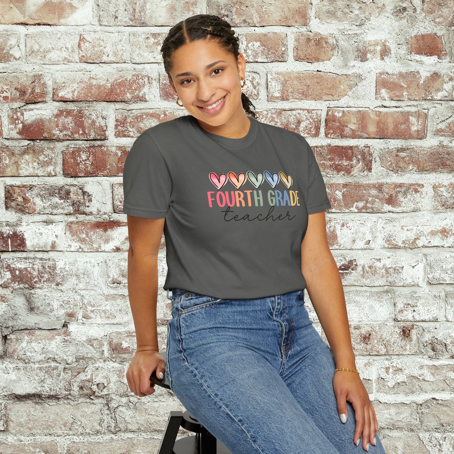 Fourth Grade Teacher Cute T-Shirt