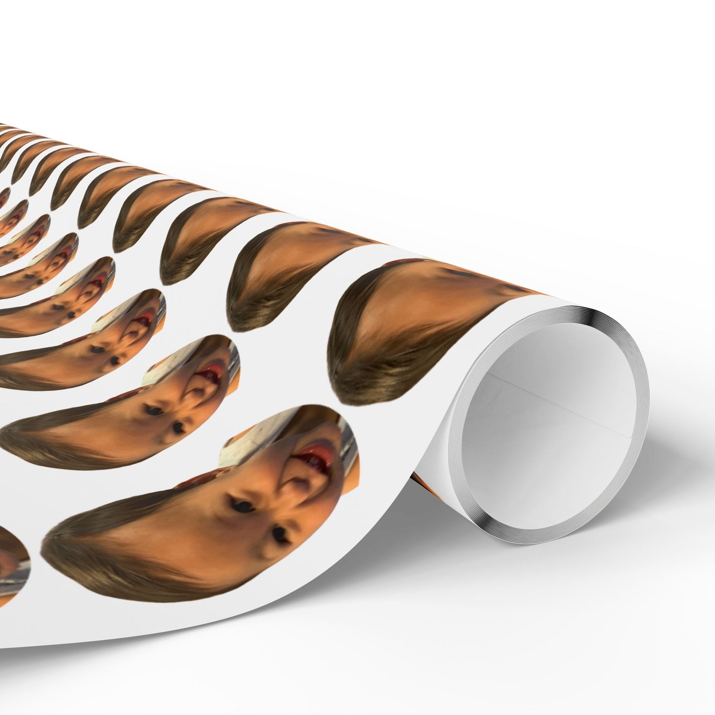 Custom Photo Wrapping Paper with Your Baby Dog Friend or Family