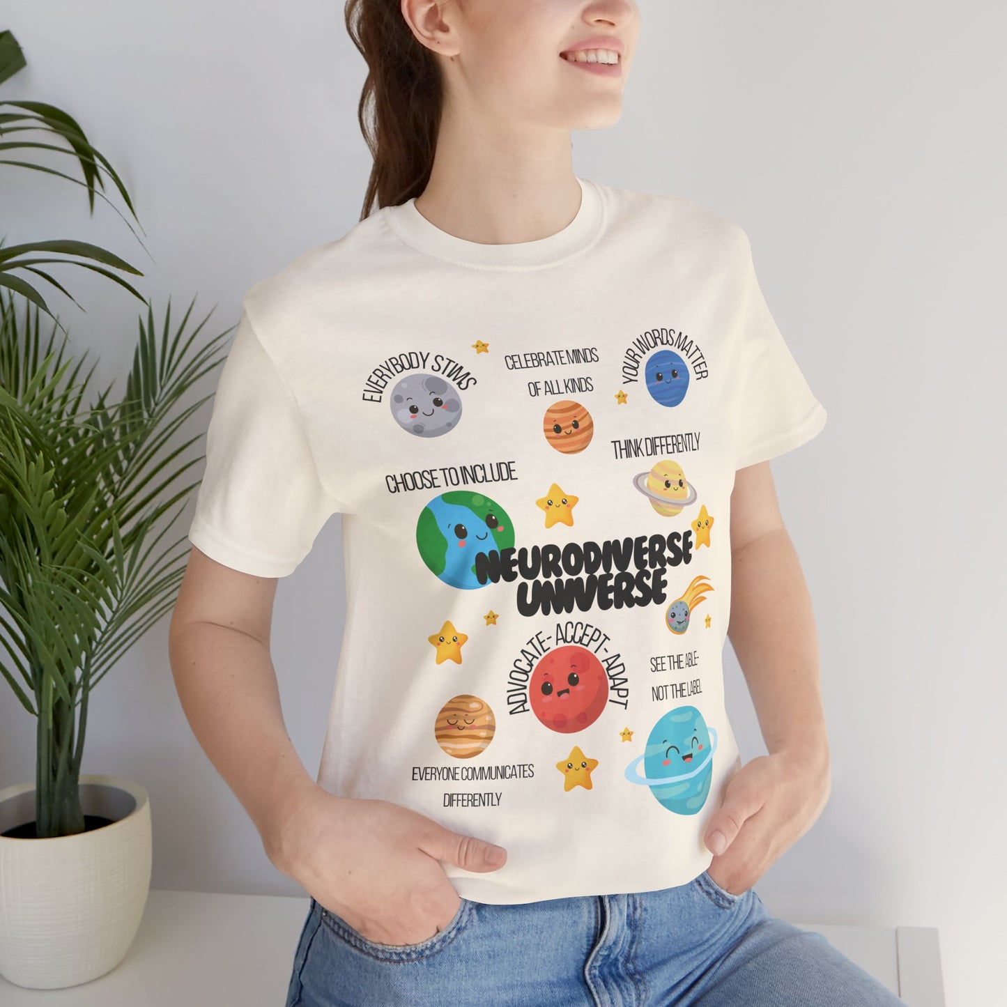 Neurodiverse Universe Shirt | Autism Acceptance Shirt | Mental Health Awareness | Choose to Include Tee