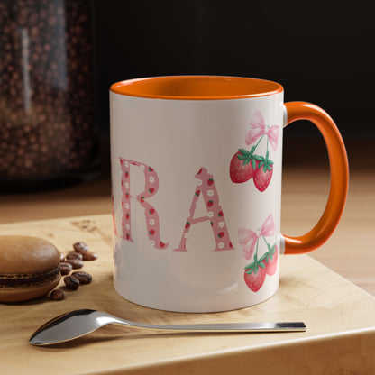 Clara Personalized Strawberry Mug