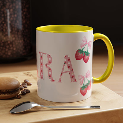 Clara Personalized Strawberry Mug