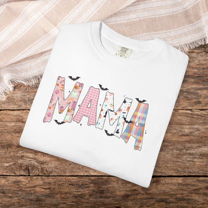 Comfort Colors MAMA Halloween Shirt