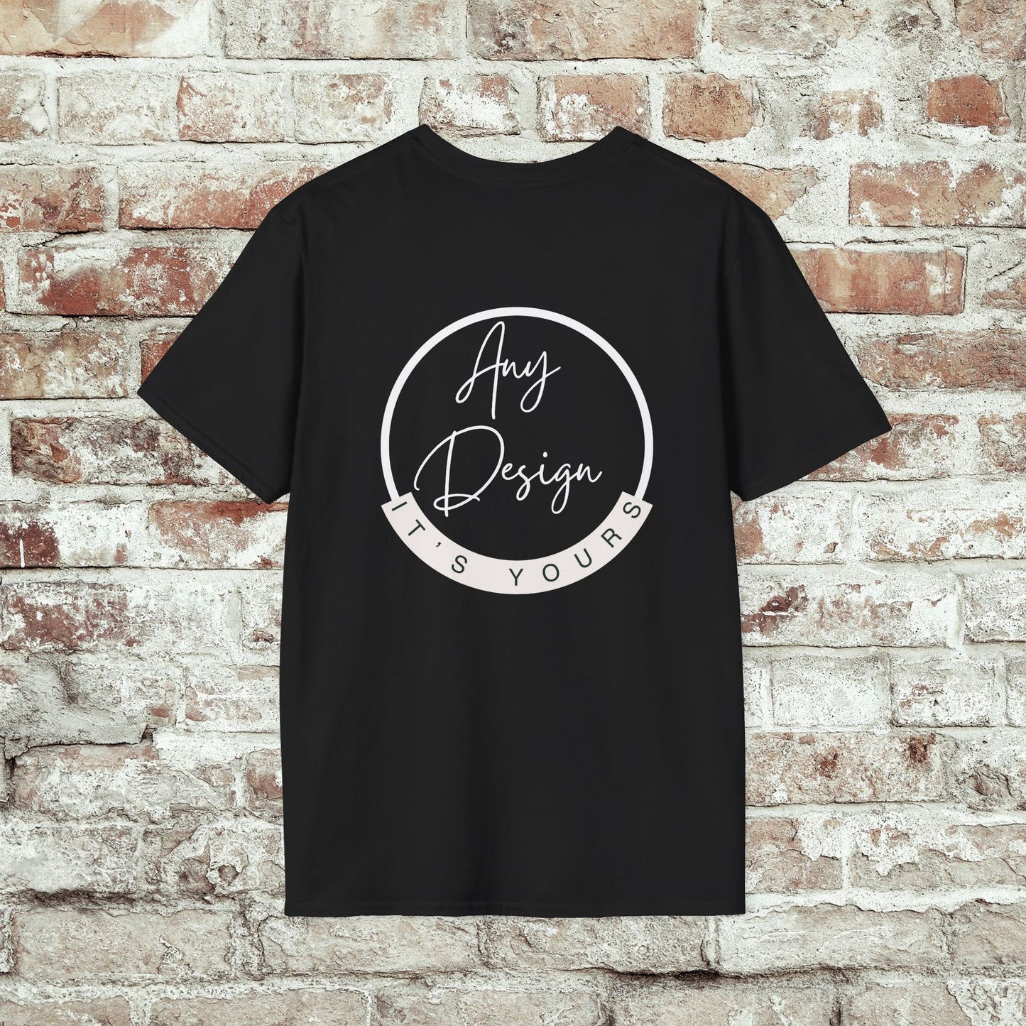 Two Areas- Personalized Unisex Softstyle T-Shirt