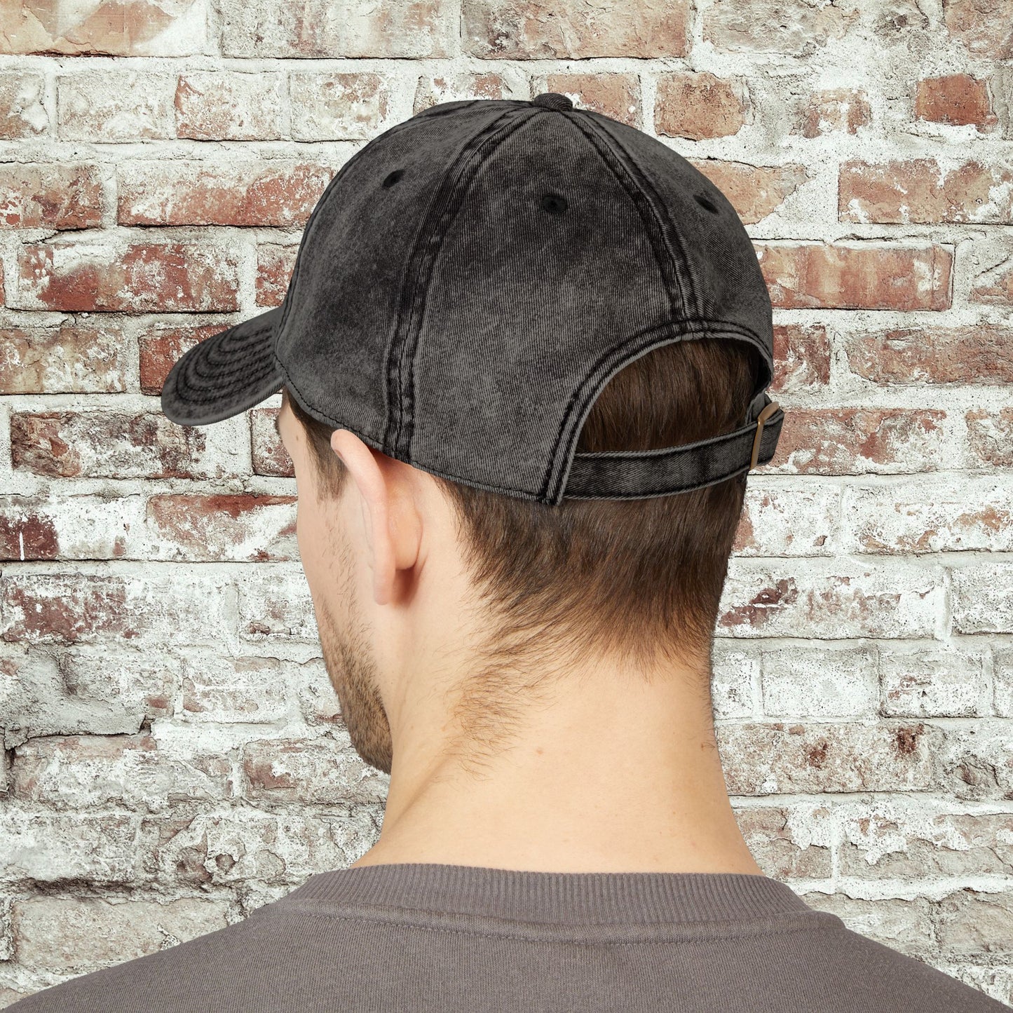 Probably Late Embroidered Distressed Hat