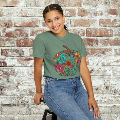 Wildflower Pumpkin T-Shirt