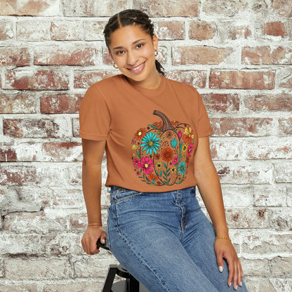 Wildflower Pumpkin T-Shirt