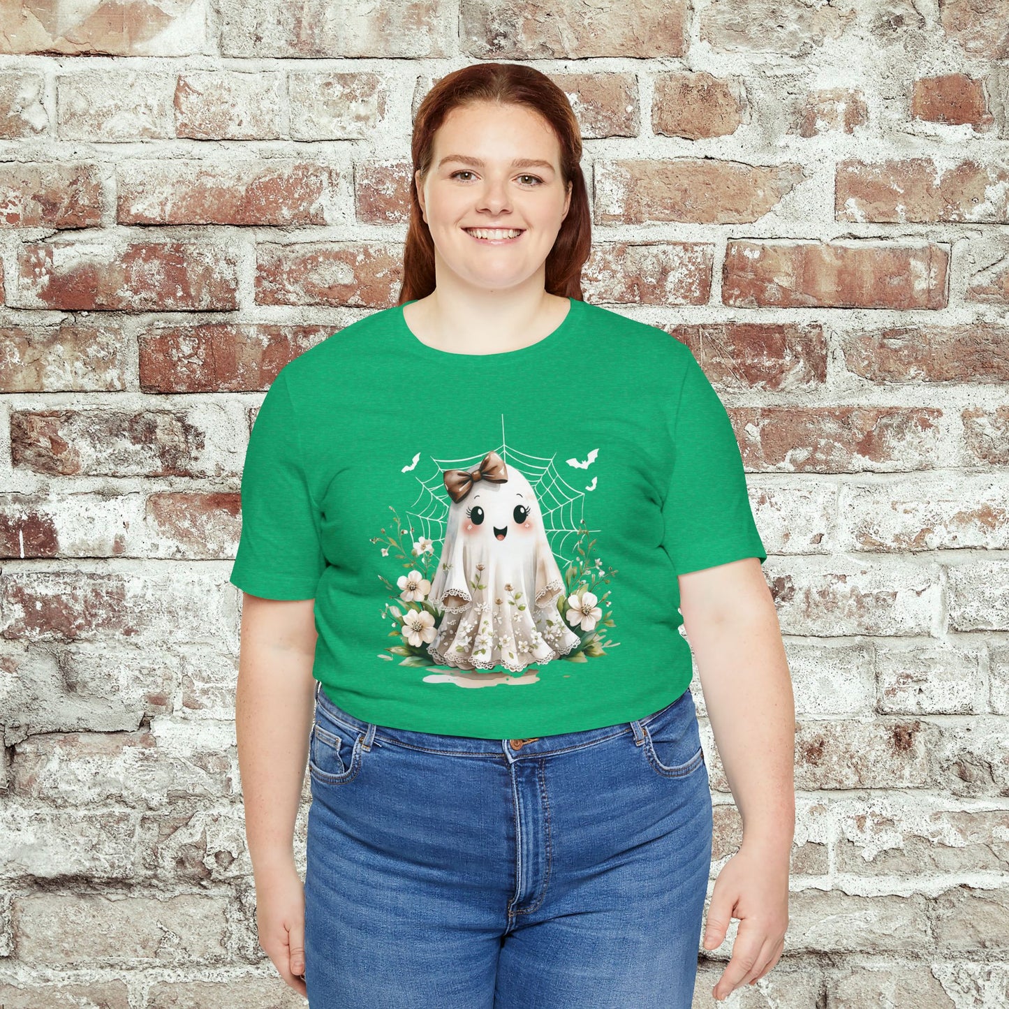 Sweet Spooky Ghost Floral Tee