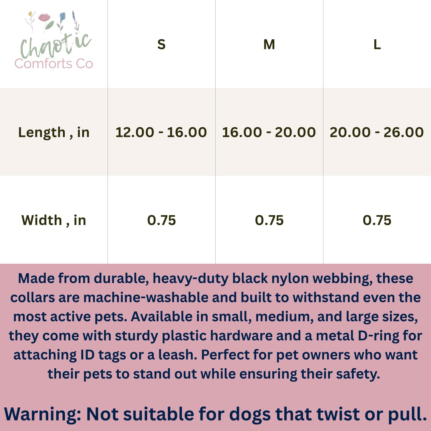 Personalized Coquette Dog Collar