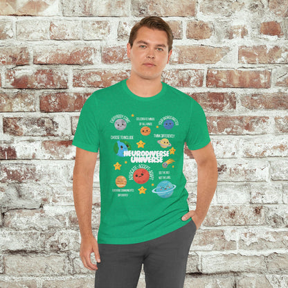 Neurodiverse Universe Shirt | Autism Acceptance Shirt | Mental Health Awareness | Choose to Include Tee
