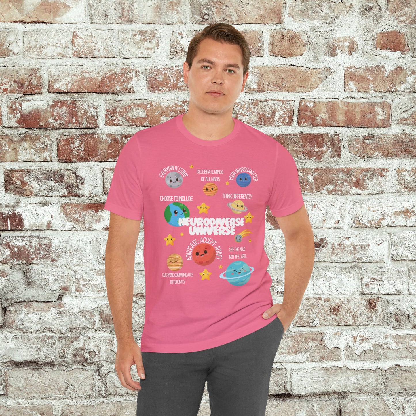 Neurodiverse Universe Shirt | Autism Acceptance Shirt | Mental Health Awareness | Choose to Include Tee