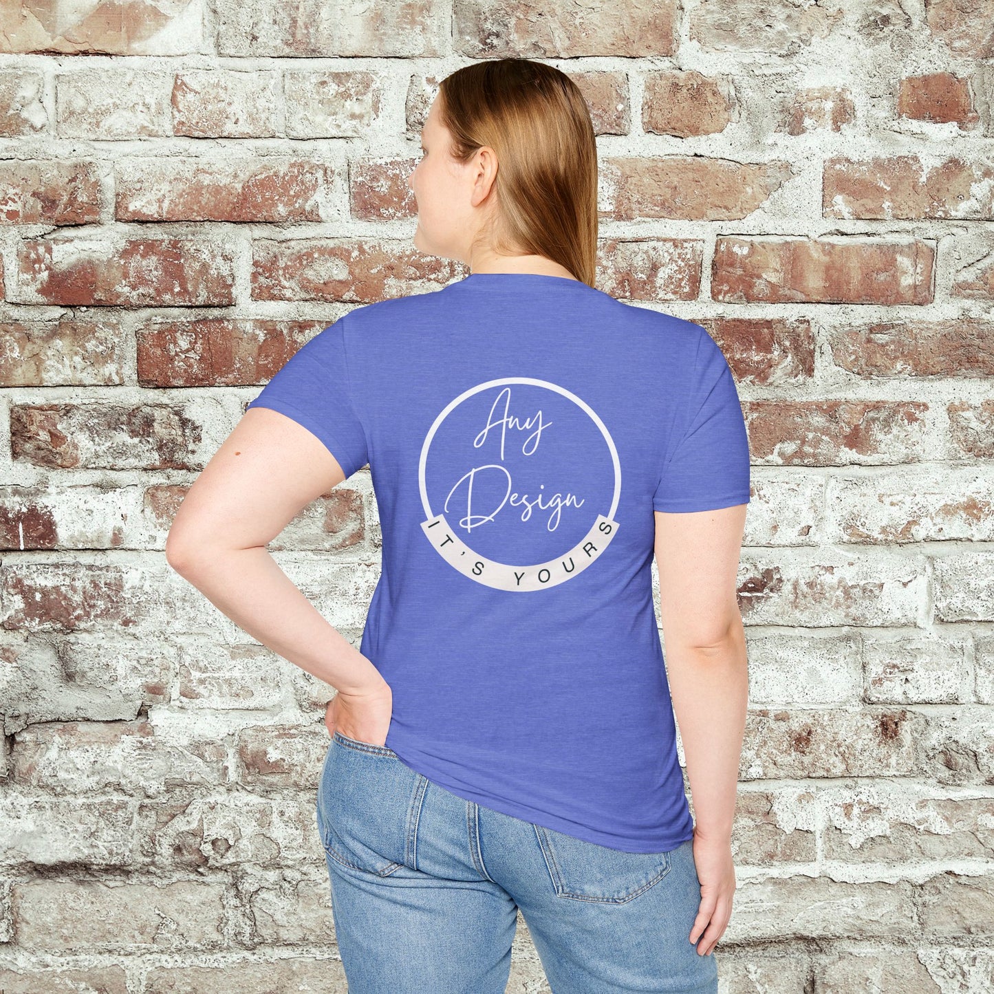 Two Areas- Personalized Unisex Softstyle T-Shirt