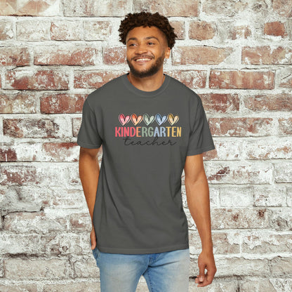 Kindergarten Teacher Comfort Colors Unisex Shirt