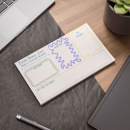 Brain Dump Zone Post-it® Note Pads