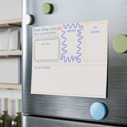 Brain Dump Zone Post-it® Note Pads