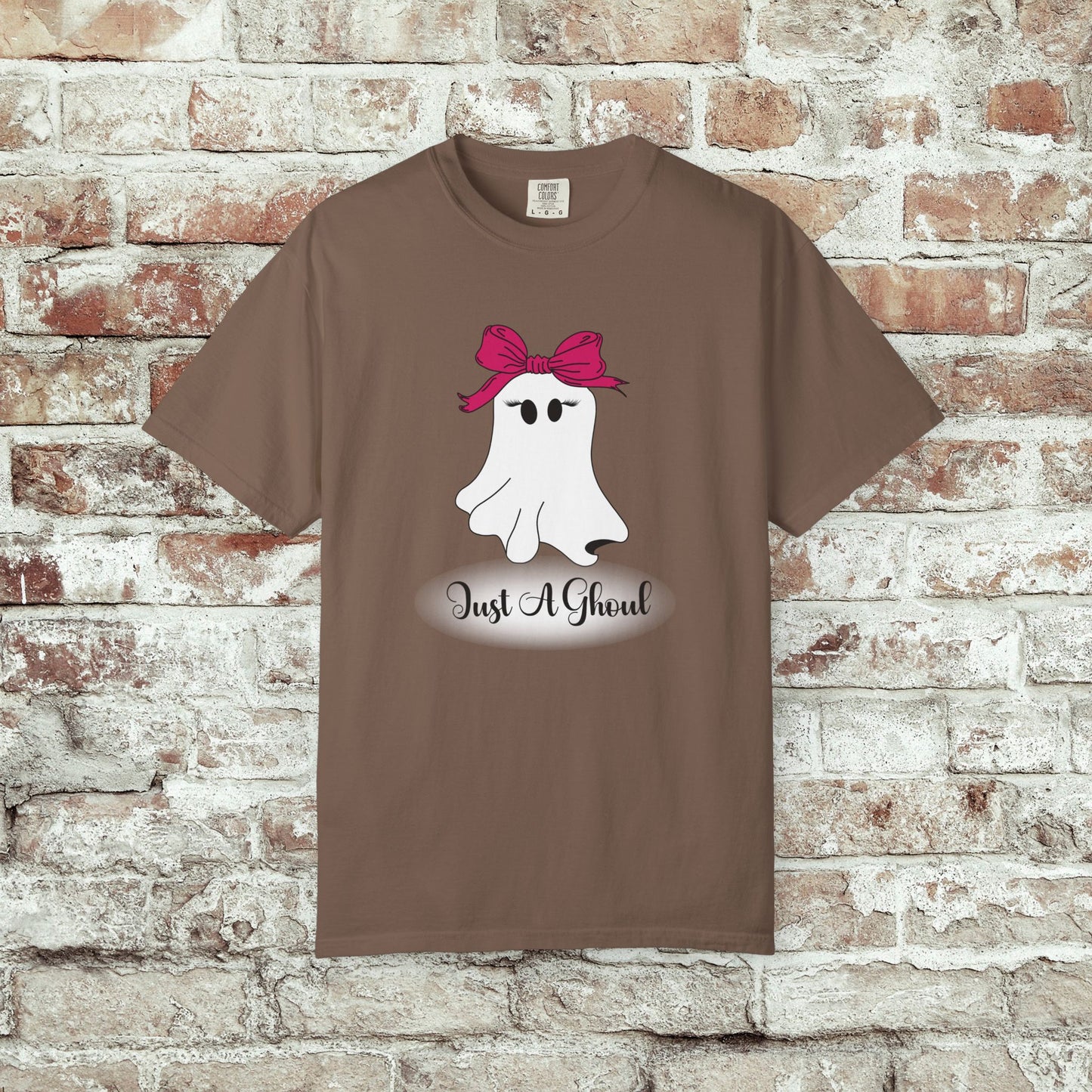 Just A Ghoul Comfort Colors Shirt