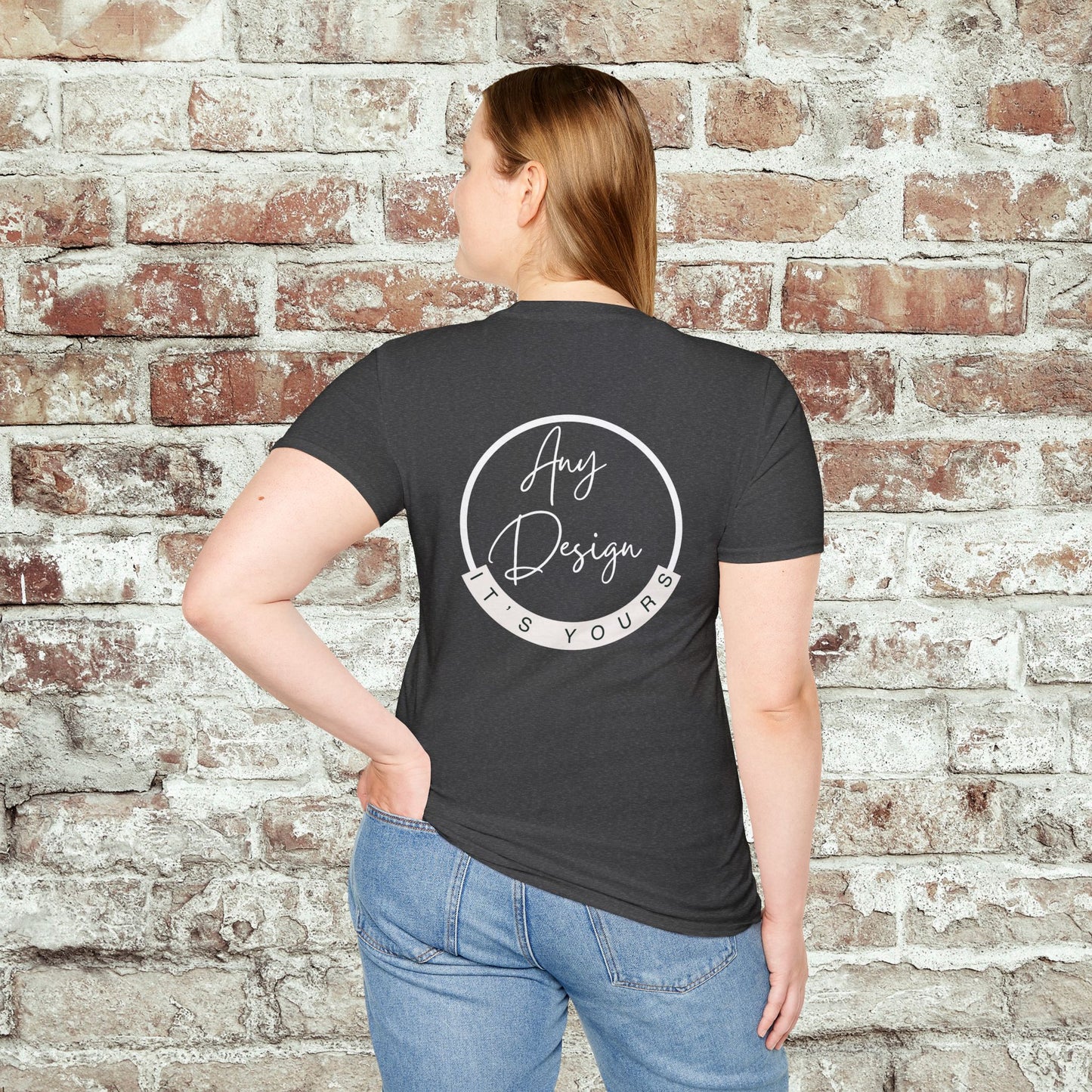 Two Areas- Personalized Unisex Softstyle T-Shirt