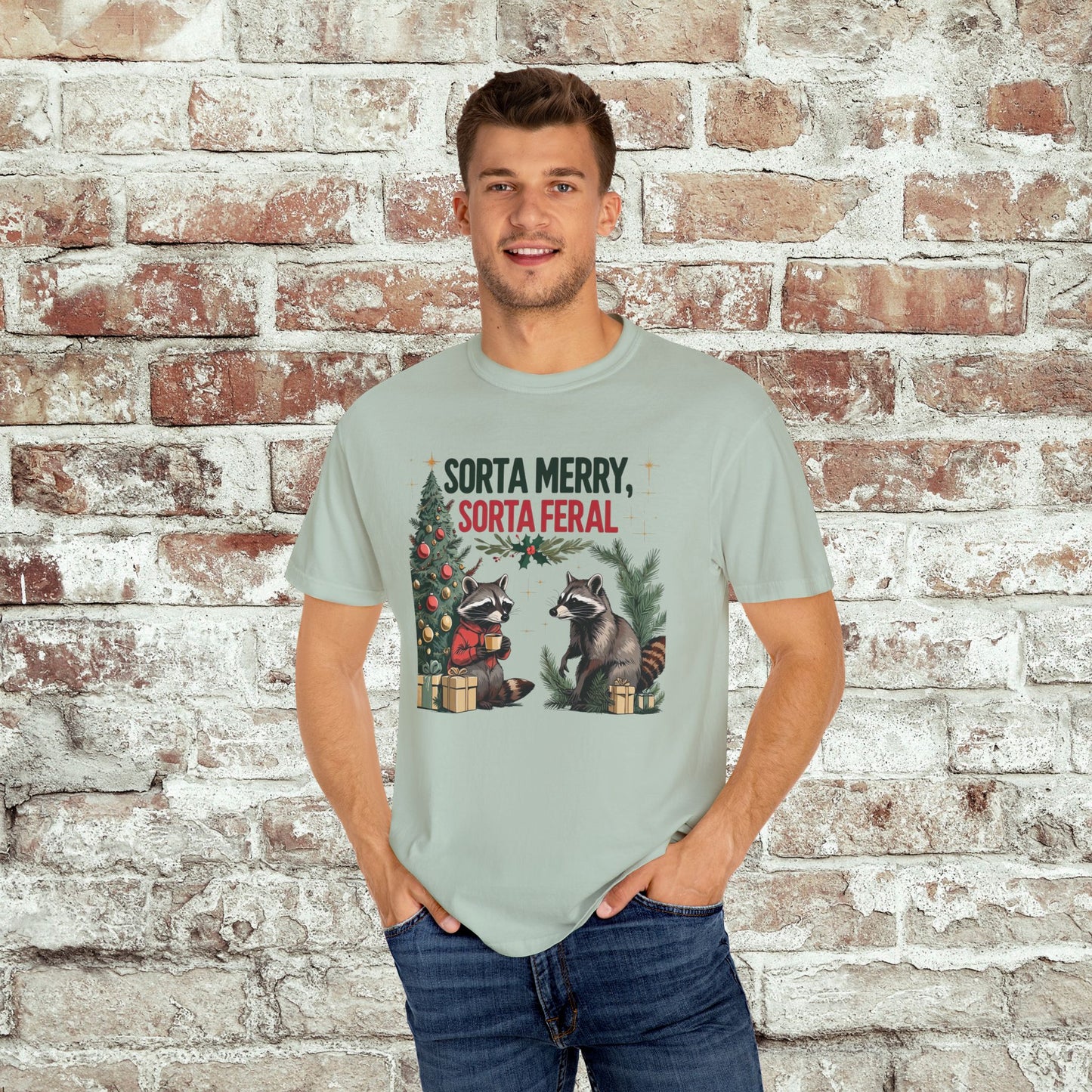 Sorta Merry, Sorta Feral Unisex T-Shirt