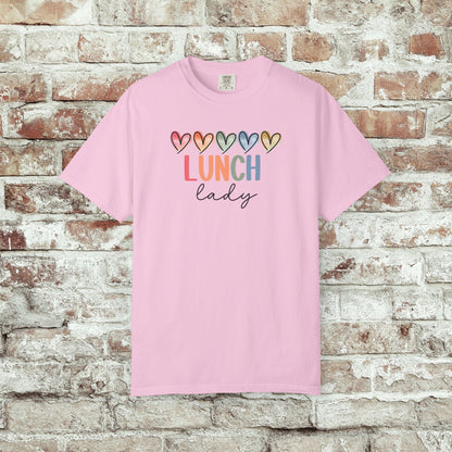 Lunch Lady T-shirt, Gift for Cafeteria Staff, School Spirit, Teacher Appreciation, Cute Lunchroom Top